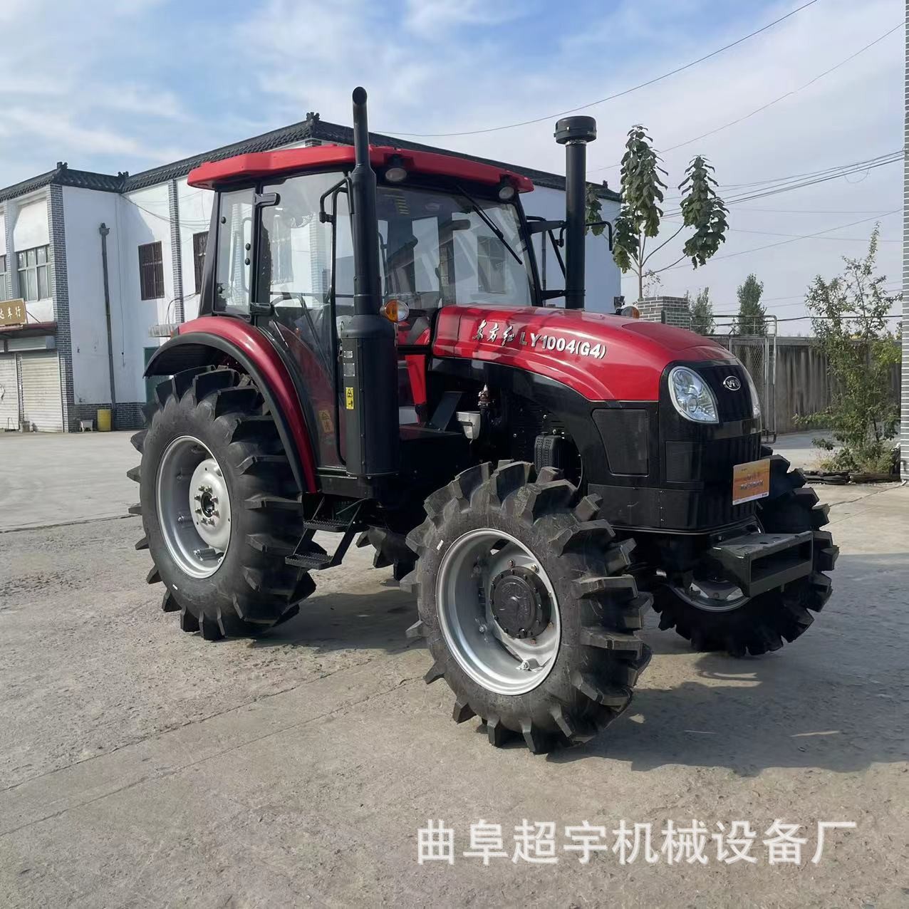 东方红LY1004国四中型拖拉机 水田丘陵大马力两用水稻田拖拉机强图3
