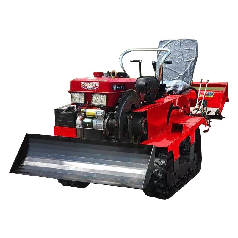 除草旋耕机履带式微耕机农用果园进口微耕机多功能小型农用汽油耕图5