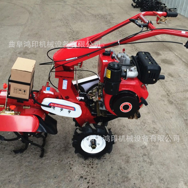 大葱开沟机 田园管理机 多功能开沟培土机图4