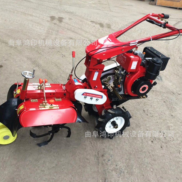 柴油8马力手扶开沟机 葱姜地开沟培土机 自走式开沟机图2