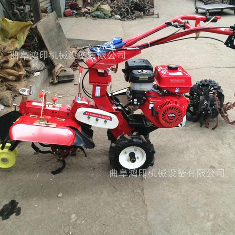 自走式种姜开沟起垄机 电启动柴油开沟机 大葱起垄回填机图2