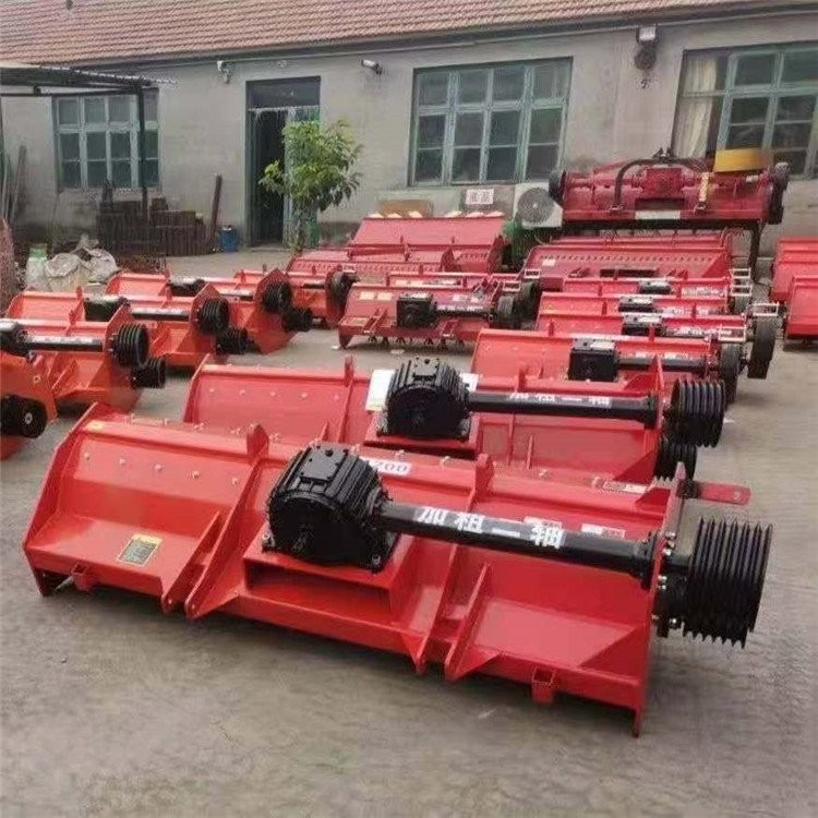 玉米棉花秸秆粉碎机 杂草粉碎还田机 四轮拖拉机带碎草机图4