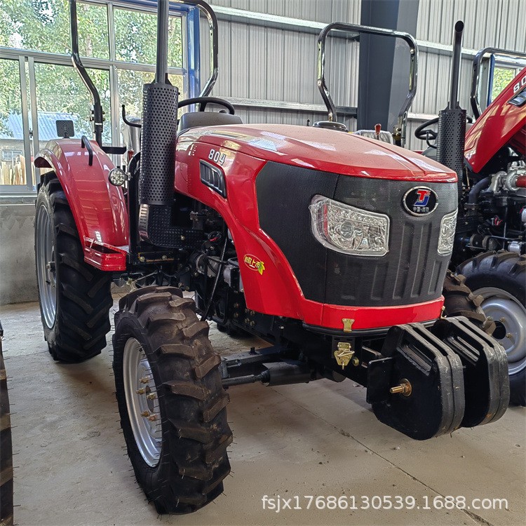 中国洛阳804四驱拖拉机 畅销款瑞得504旋耕犁地四轮拖拉机图2