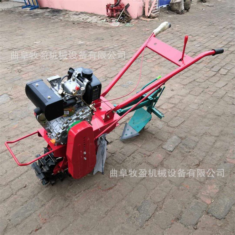 170汽油两驱小型微耕机 多功能手扶翻地机 四驱柴油旋耕机图4