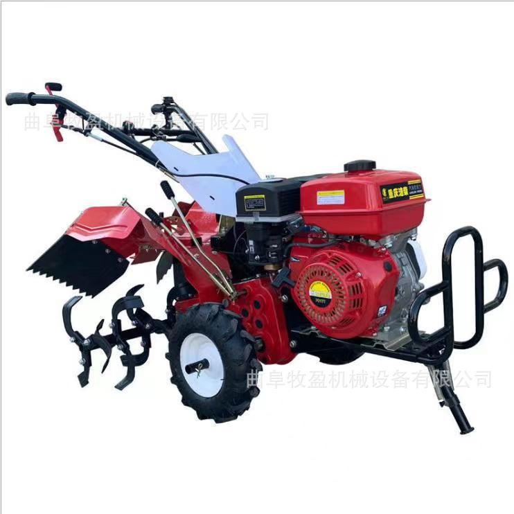170汽油两驱小型微耕机 多功能手扶翻地机 四驱柴油旋耕机图5