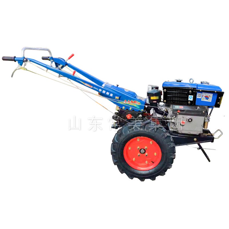 常美101风冷12匹195NL冷凝水冷手扶拖拉机旋耕机耕地机图5