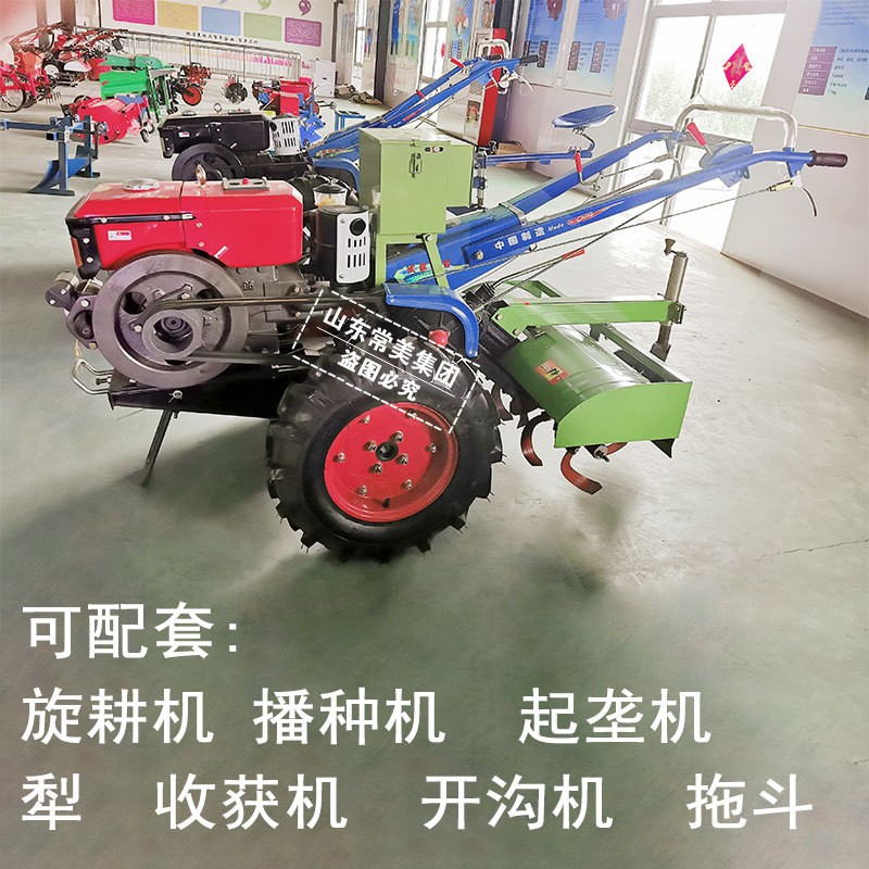 农用手扶拖拉机旋耕机起垄收获机多功能一件代发微耕机一机多用图3