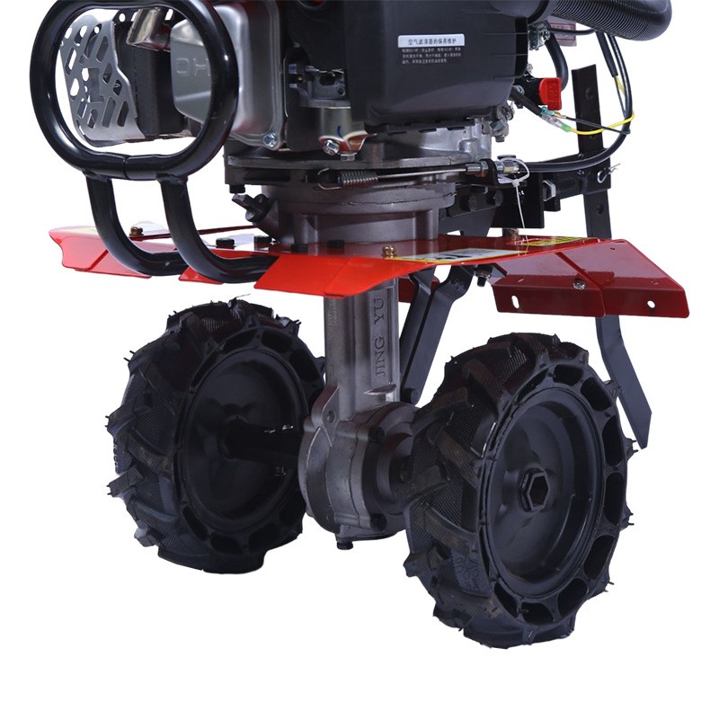 农田起垄打地四驱微耕机 山地茶园松土追肥机 现货小型微耕机图3