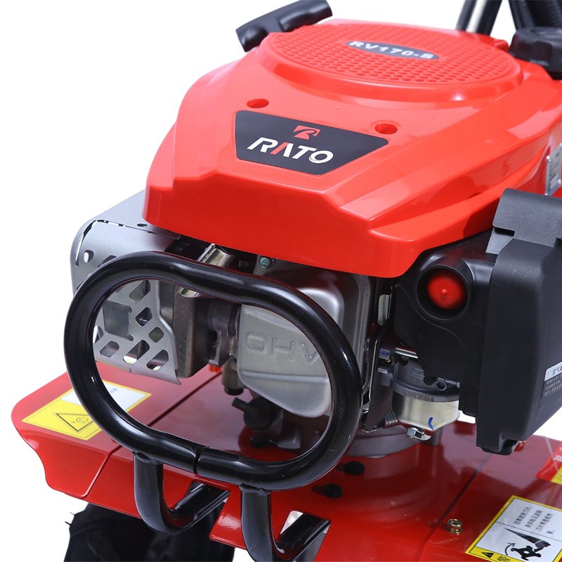 农田起垄打地四驱微耕机 山地茶园松土追肥机 现货小型微耕机图4