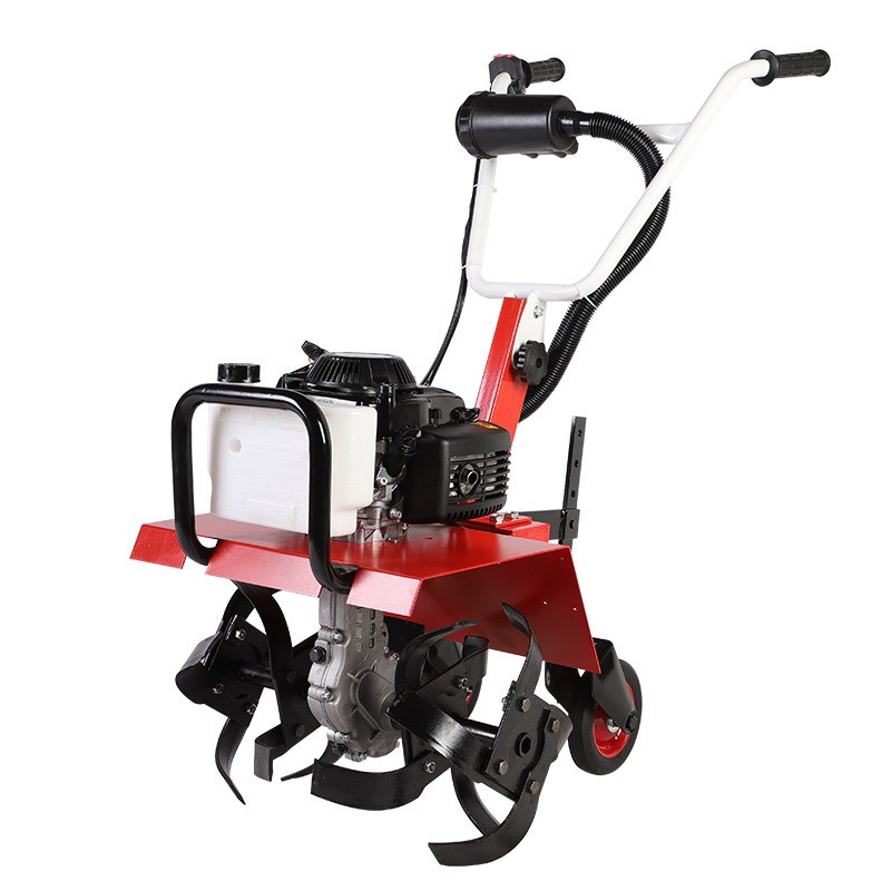 现货批发二四冲程微耕机小型家用农用旋耕机果园耕地开沟松土机图4