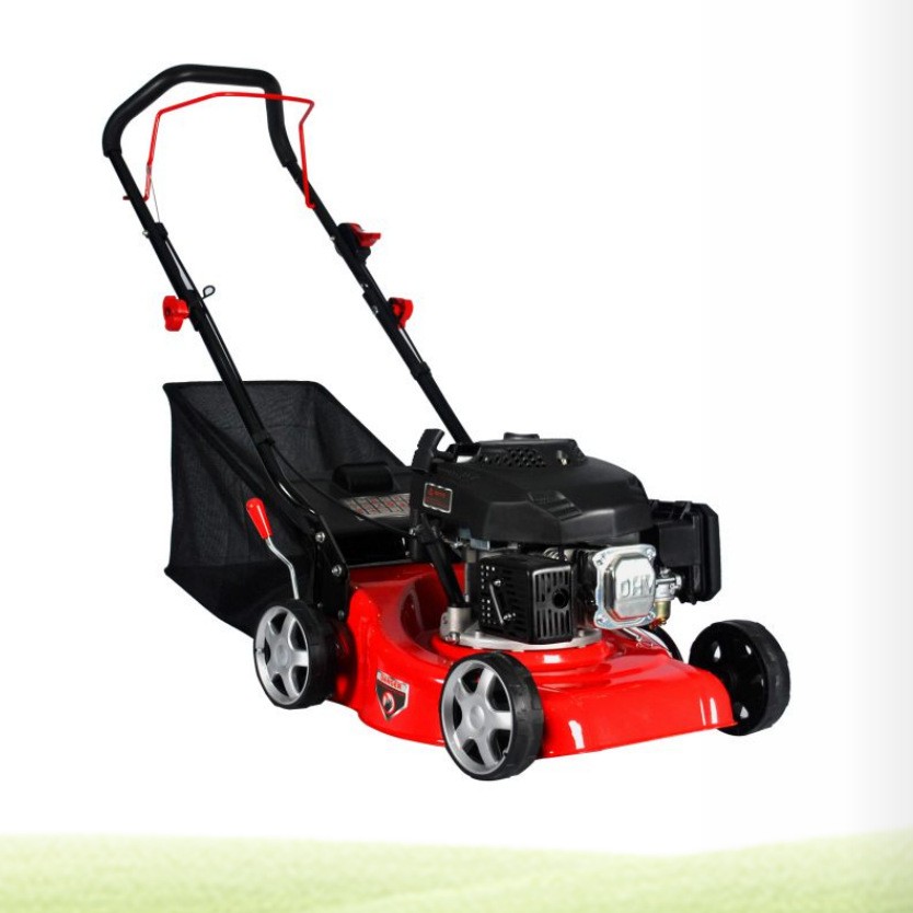 四冲程汽油草坪机割草机除草机手推式草坪修剪机剪草机厂家批发图4