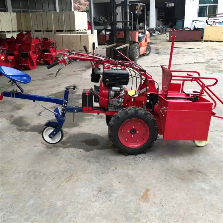 18马力柴油电启动玉米收获机 多功能单排玉米收获机 秸秆还田机图3