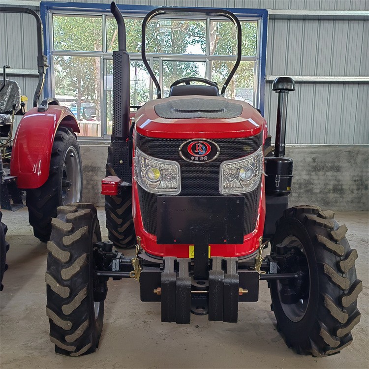 23年新款国四东方红504拖拉机 12+12梭式换挡 加重后桥四轮拖拉机图3