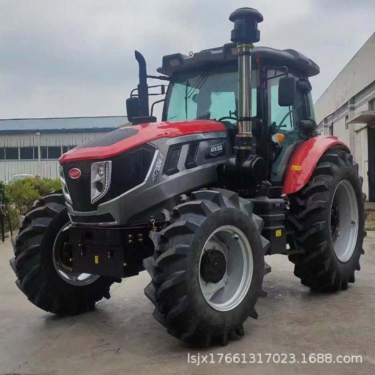 农用东方红904四轮拖拉机 70马力四驱旋耕犁地机 草莓起垄开沟机