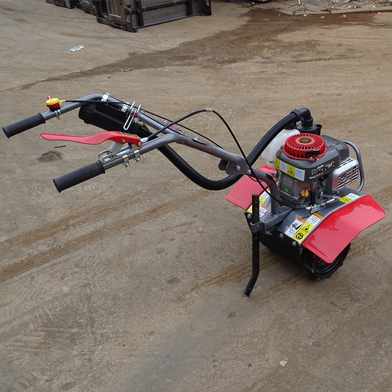 重庆宗申150动力汽油小型微耕机，迷你型除草机图2