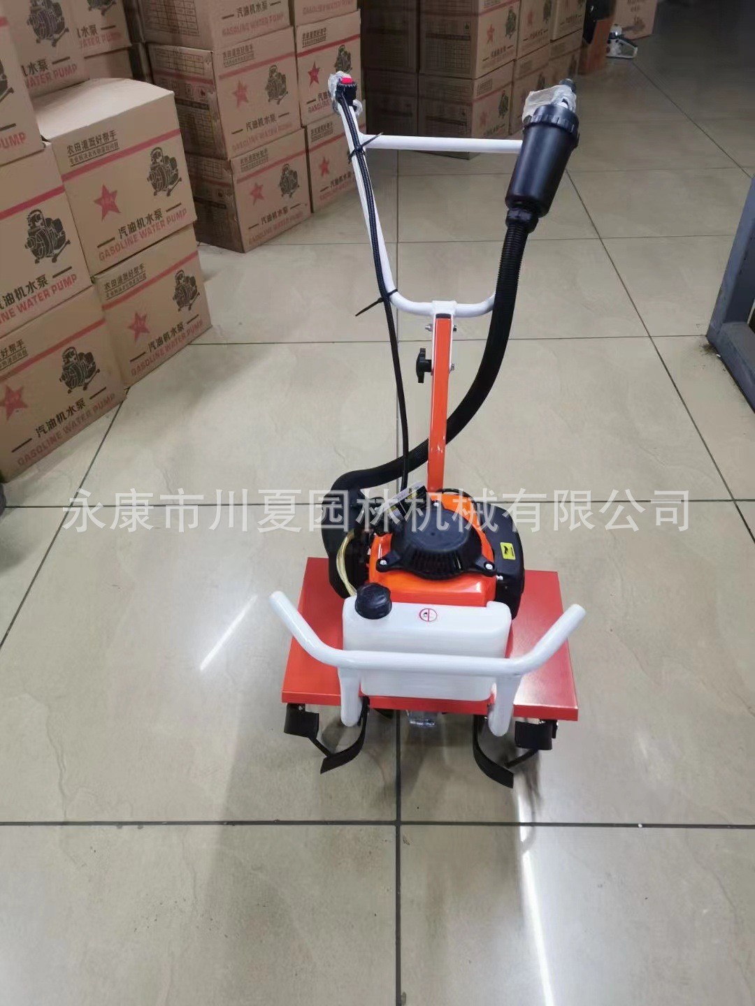 汽油微耕机农业旋耕机松土机耕田机开沟机汽油割草机除草机家用图3