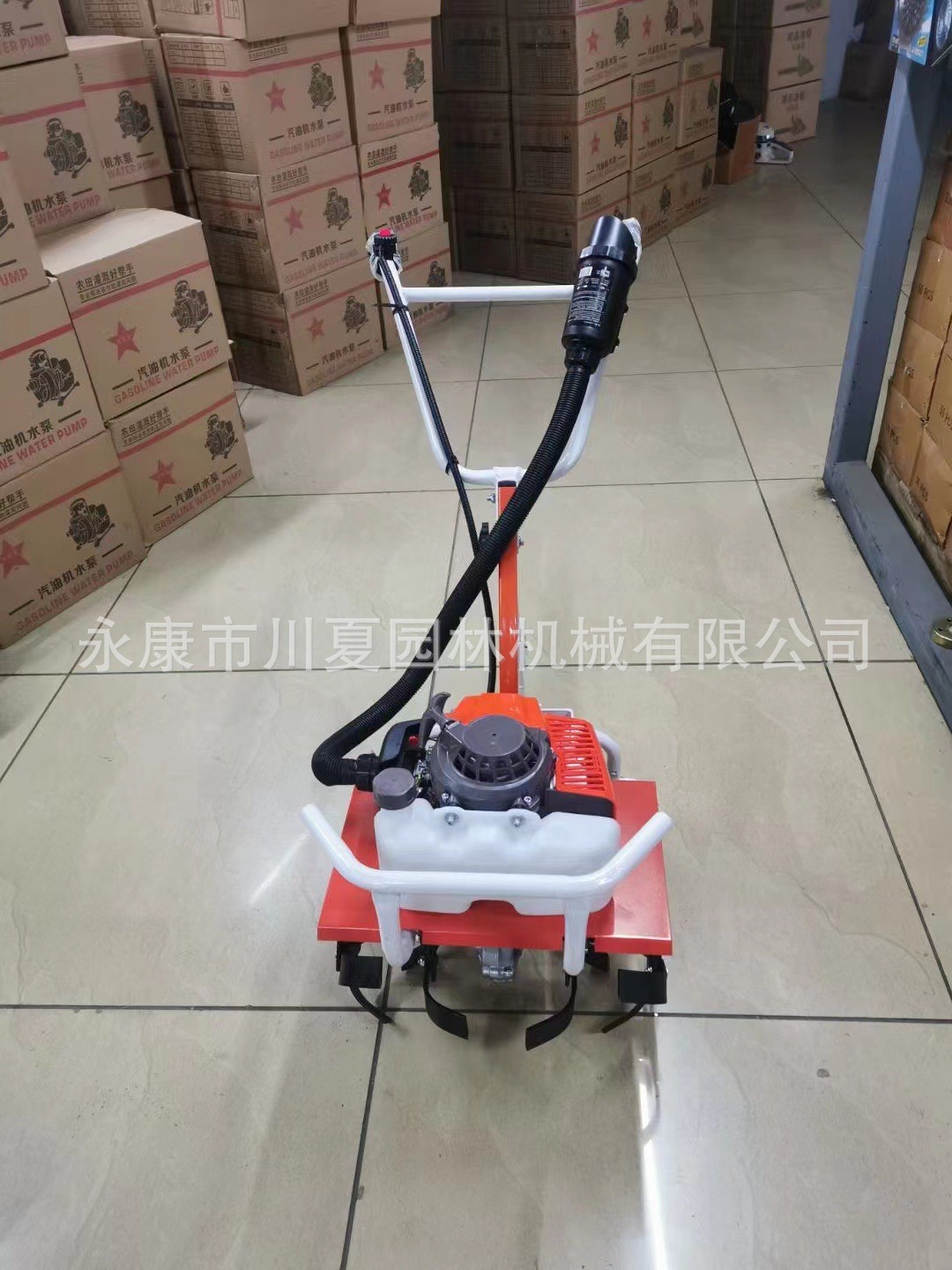 汽油微耕机农业旋耕机松土机耕田机开沟机汽油割草机除草机家用图4