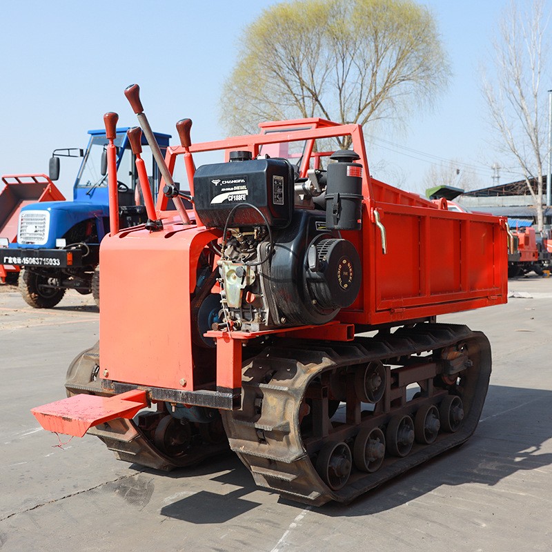 1.2吨山地履带运输车全地形自卸果园农用小型爬山虎履带式运输车图3