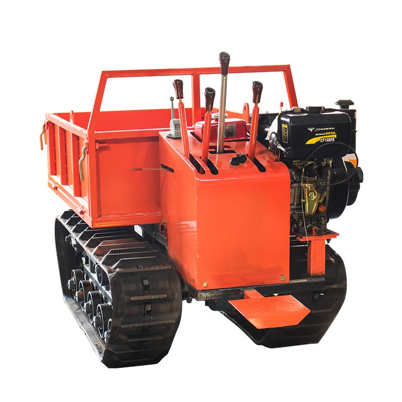 1.2吨山地履带运输车全地形自卸果园农用小型爬山虎履带式运输车图5