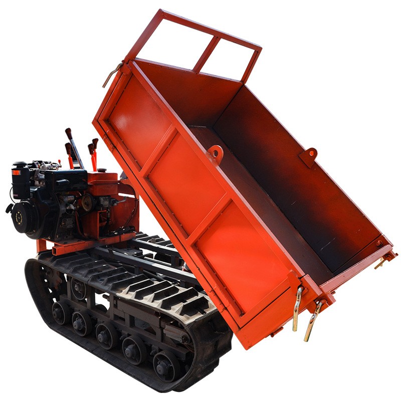 1.2吨山地履带运输车全地形自卸果园农用小型爬山虎履带式运输车图4