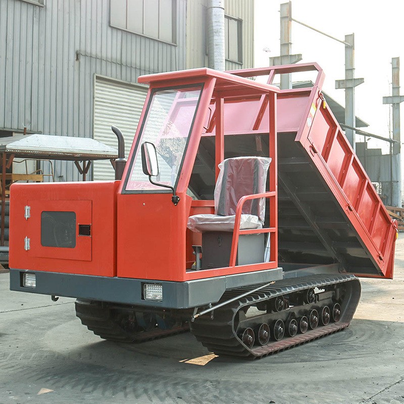 爬山虎履带工程车4吨全地形农用运输车多功能四不像拖拉机履带车图3