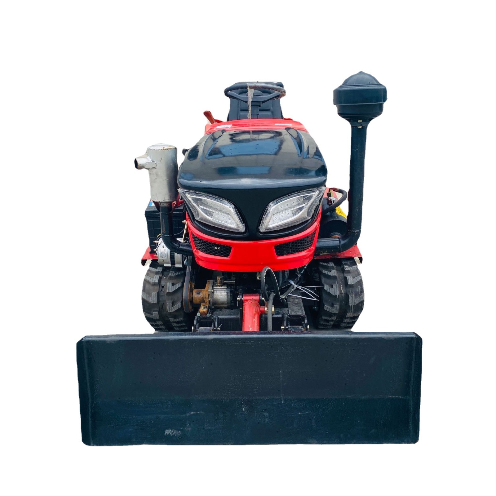 山地履带旋耕机35马力乘坐式多功能田园管理开沟机履带微耕机图5