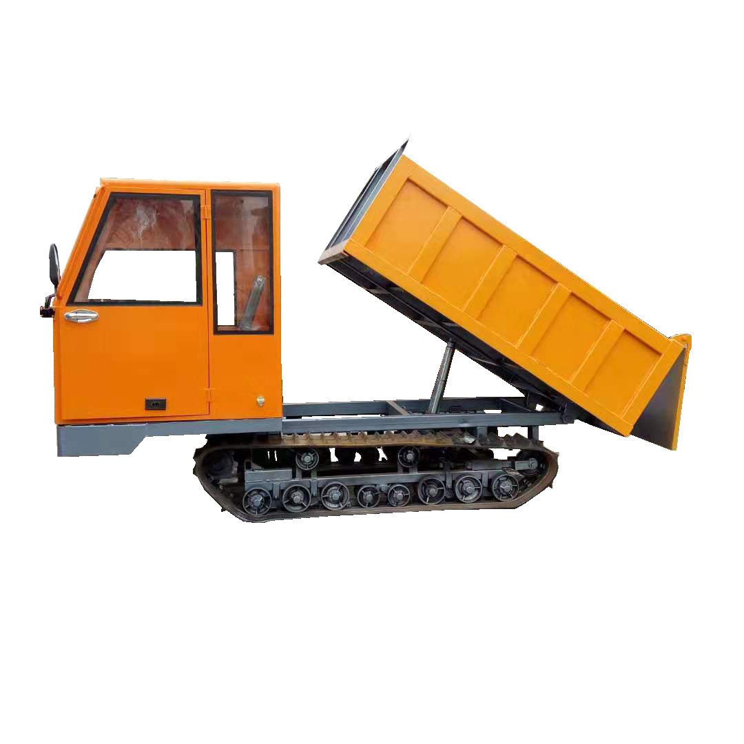 履带运输车 3T8T履带自卸车 工地拉土方液压自卸车厂家图5
