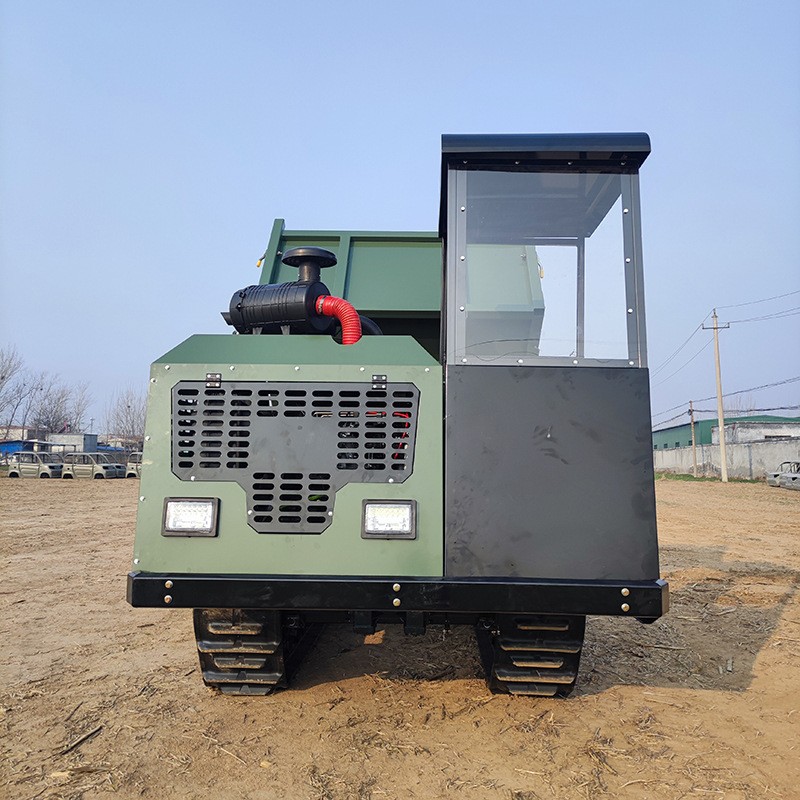 全新履带车运输果园山地自卸丘陵运输车 五吨爬山虎全地形搬运车图4