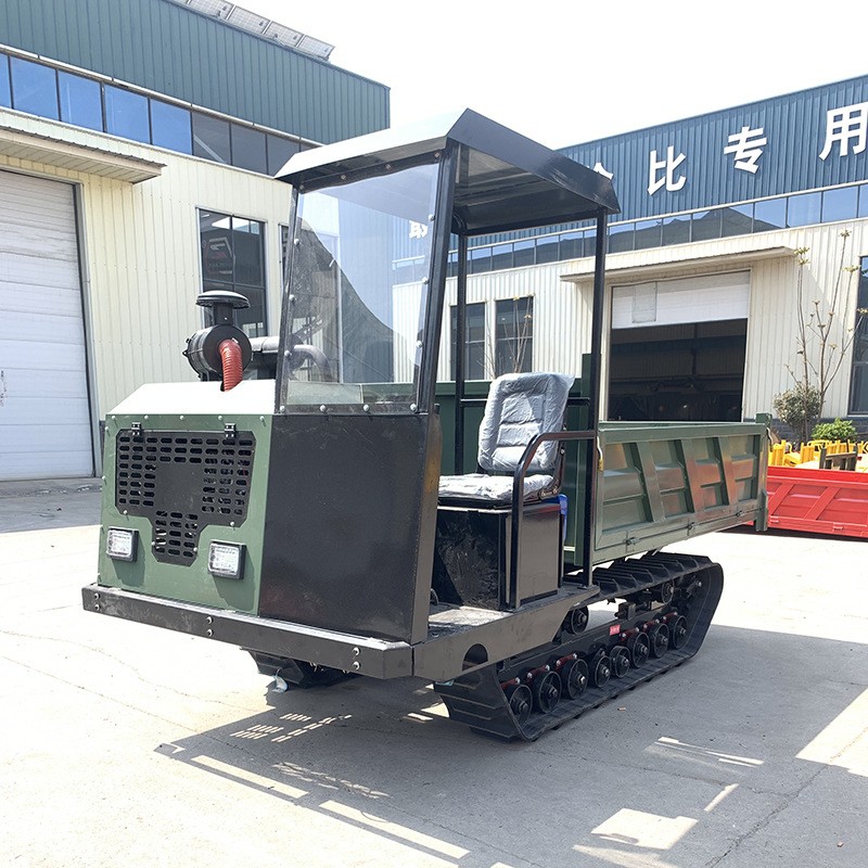 全新履带车运输果园山地自卸丘陵运输车 五吨爬山虎全地形搬运车图5