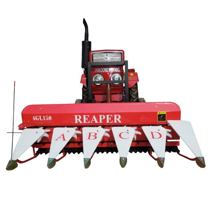 宇鑫 自走式药材收割机艾草益母草夏枯草割晒机多功能 铺放整齐图4