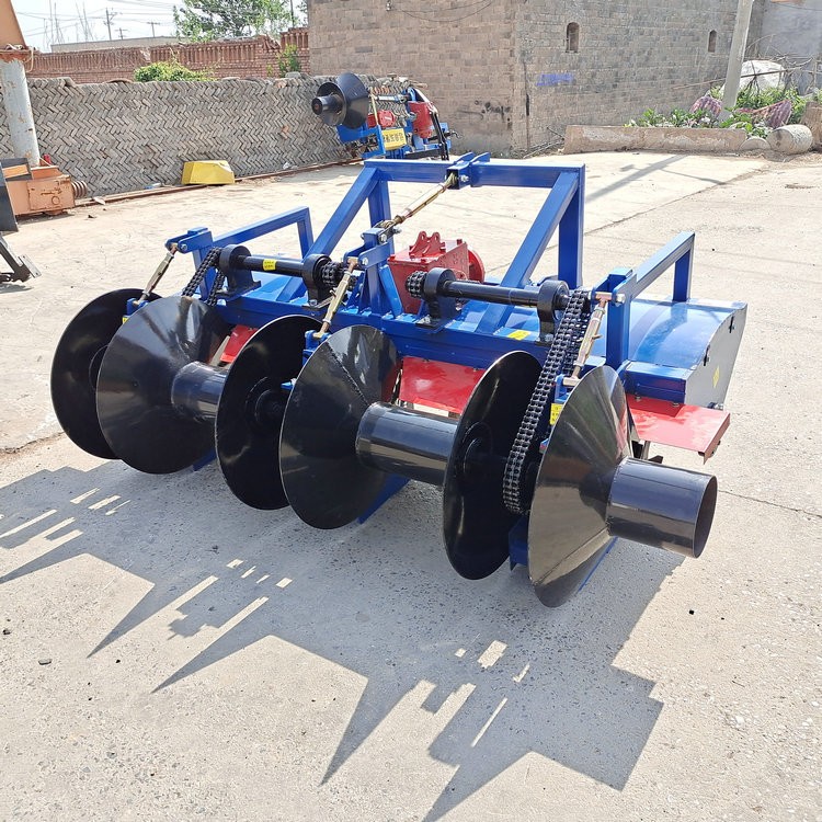 旋耕起垄施肥播种一体机 大葱草莓开沟起垄机机 筑埂机图5
