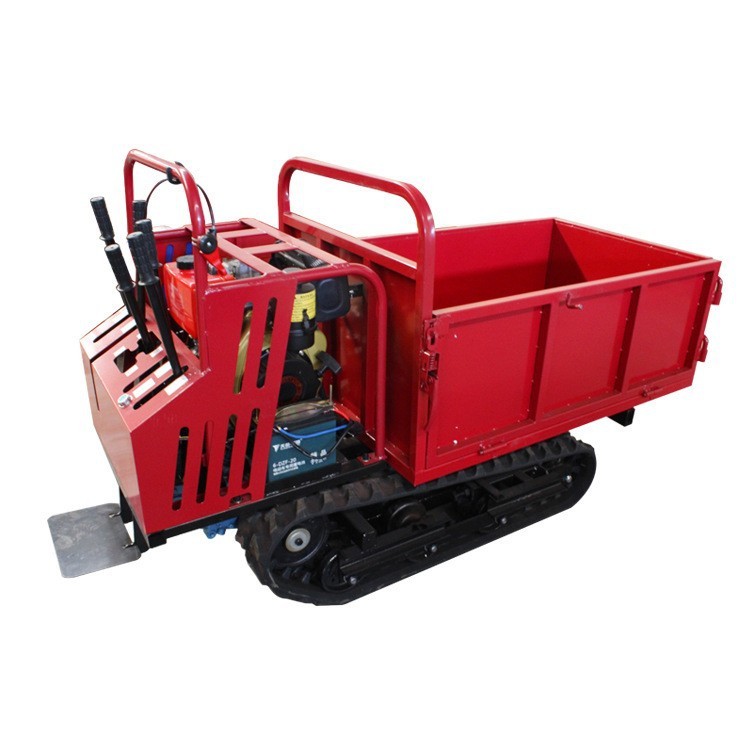 履带运输车 山地果园全地形爬山虎运输车 小型自卸运输拉料拖拉机图5