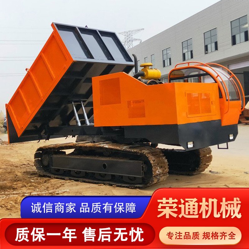 多用途爬山虎田间育苗水田搬运车农用沼泽洼地工程履带式运输车图4