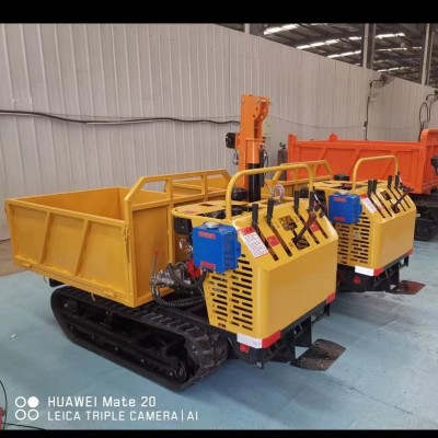 爬山虎履带运输车农林果园运输大棚采摘用履带运输车农业坡地运输