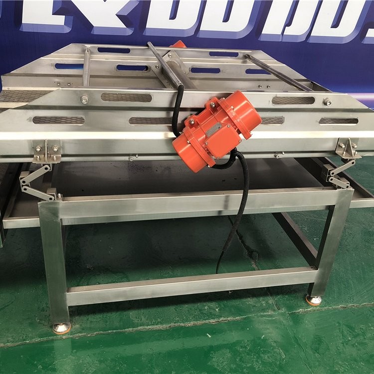 TZ-4脱水蔬菜振动筛 蘑菇全自动振动沥水机 腾泽图5