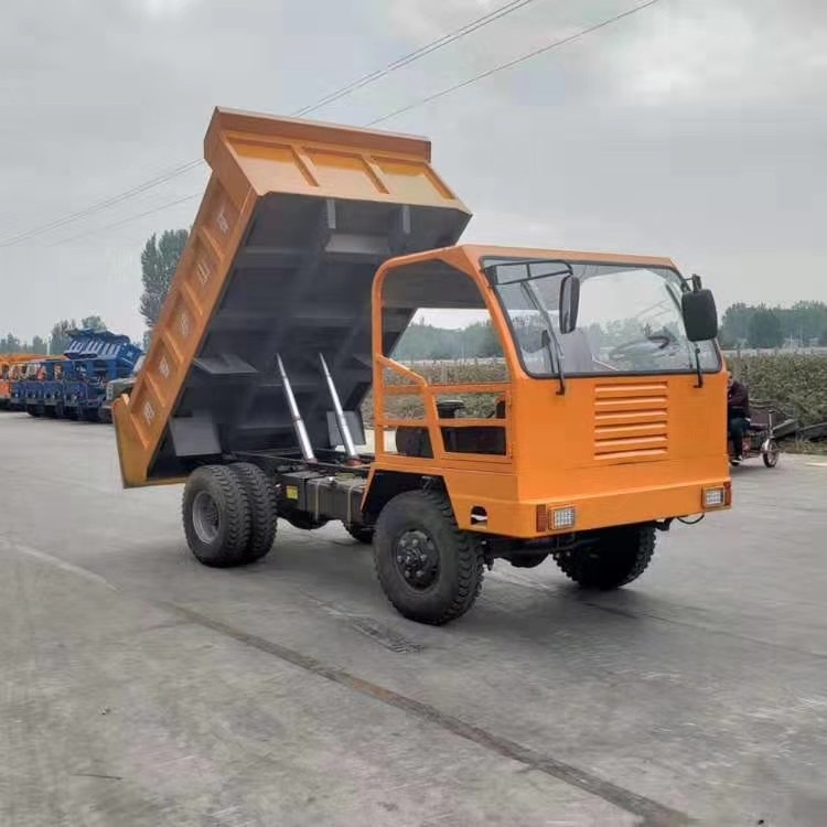 厂家直供四驱农用运输车 柴油助力翻斗车 履带四不像运输车图4