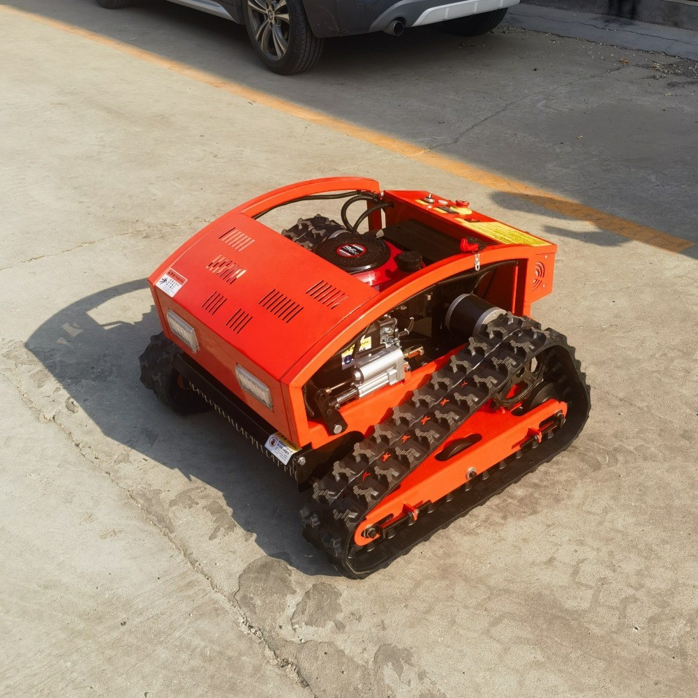 全自动履带遥控割草机 多功能无线小型家用果园汽油除草碎打草机图2