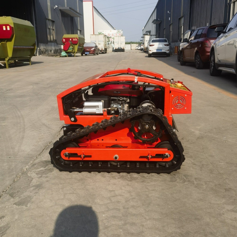 全自动履带遥控割草机 多功能无线小型家用果园汽油除草碎打草机图3