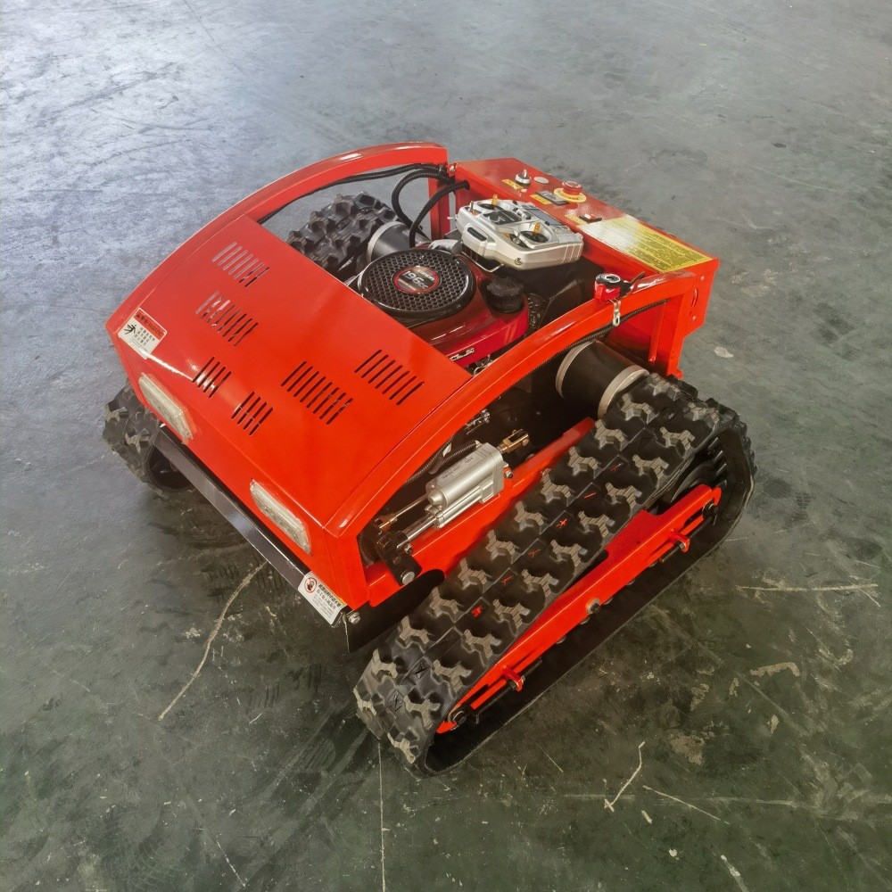 全自动履带遥控割草机 多功能无线小型家用果园汽油除草碎打草机图5