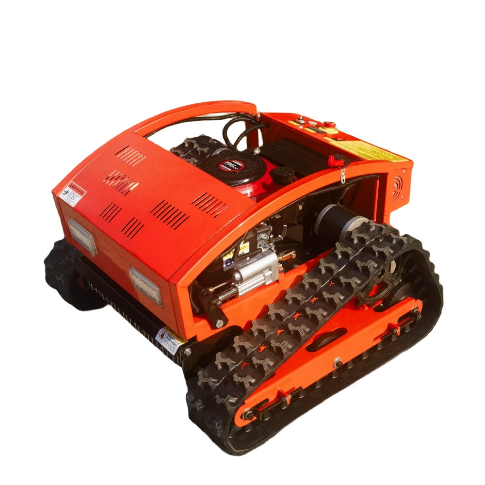 全自动履带遥控割草机 多功能无线小型家用果园汽油除草碎打草机图4
