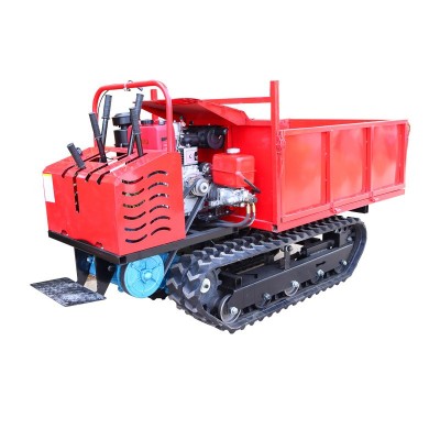 履带运输车厂家全地形爬山虎1.52345T吨手扶座驾履带运输车