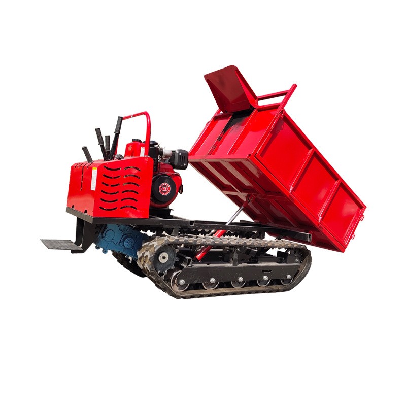 履带运输车厂家全地形爬山虎1.52345T吨手扶座驾履带运输车图2