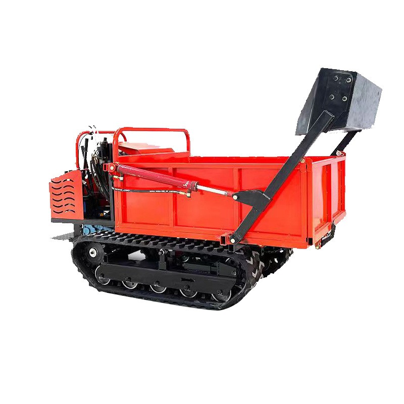 履带运输车厂家全地形爬山虎1.52345T吨手扶座驾履带运输车图3