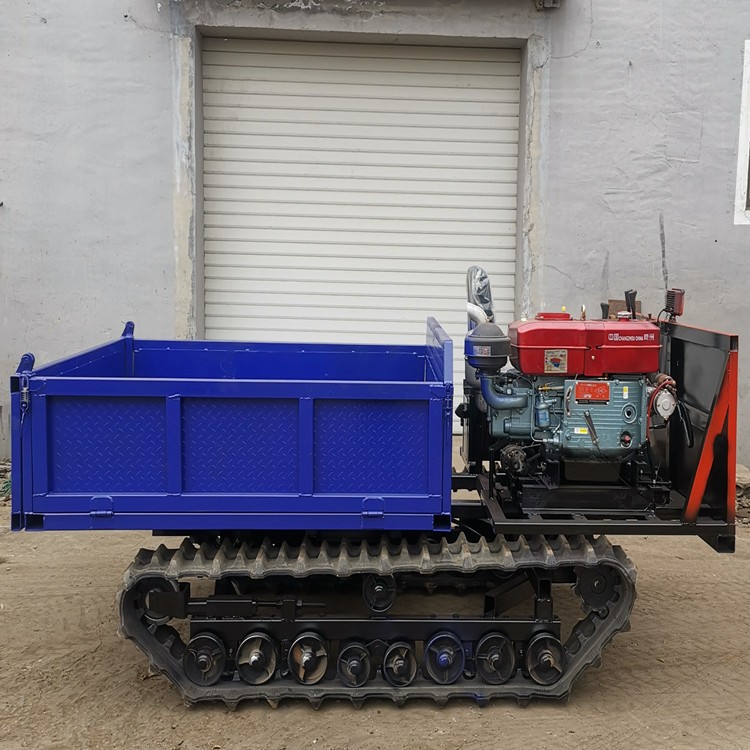 履带车小型山地履带运输车农用爬山虎座驾式自卸搬运车地形通用图3