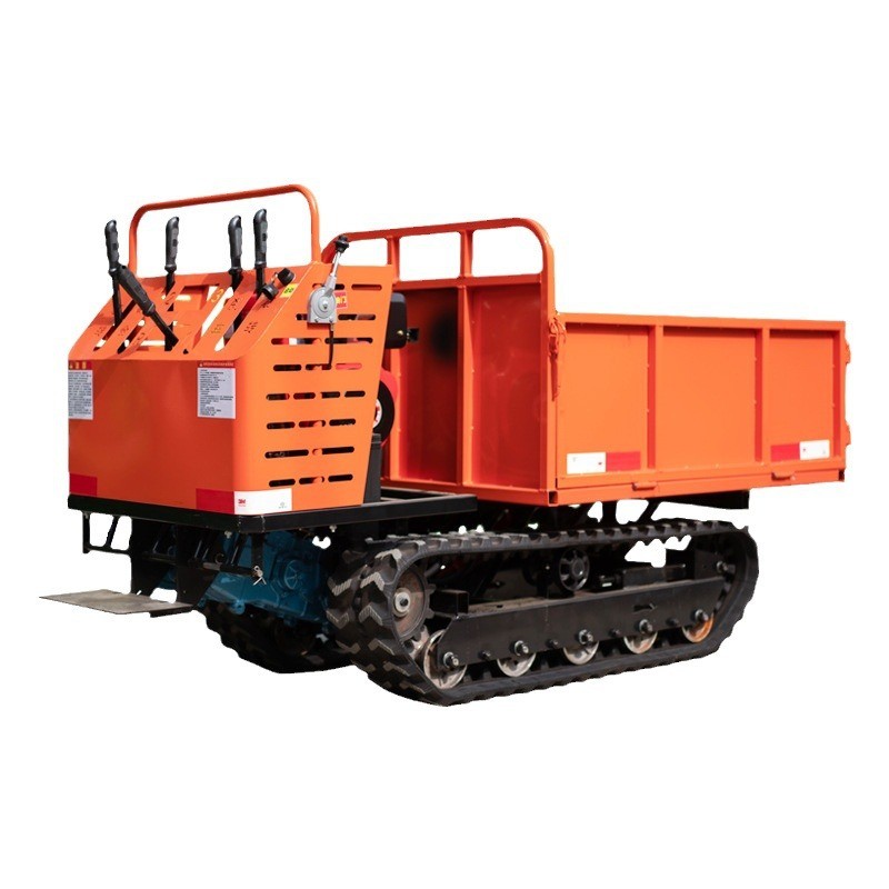 农用履带运输车爬山虎小型全地形爬坡王果园山地搬运自卸翻斗车图4