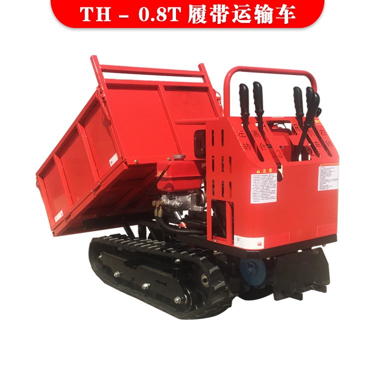 农用履带运输车爬山虎小型全地形爬坡王果园山地搬运自卸翻斗车图5