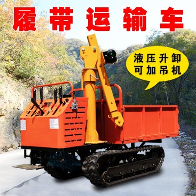 履带运输车爬山虎小型全地形履带式爬坡王果园山地搬运自卸农用车
