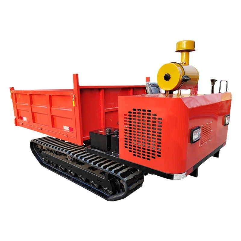 爬山虎运输车履带式农用果园搬运自卸全地形爬山虎山地工程爬坡王图3