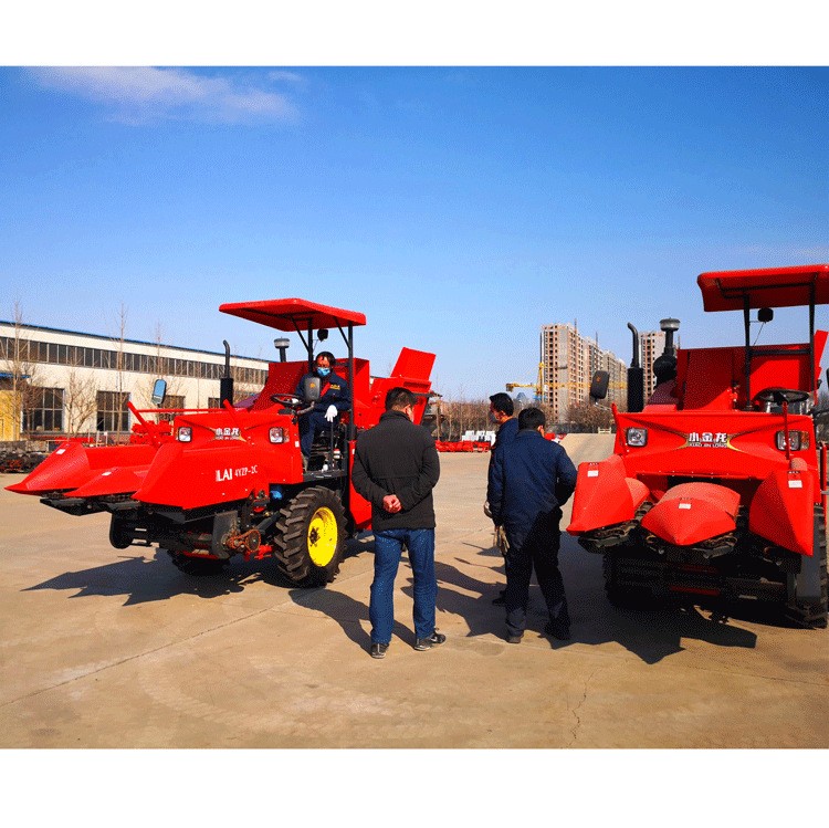 现货批发自走式玉米联合收割机 两行三行全自动米联合收割机图2