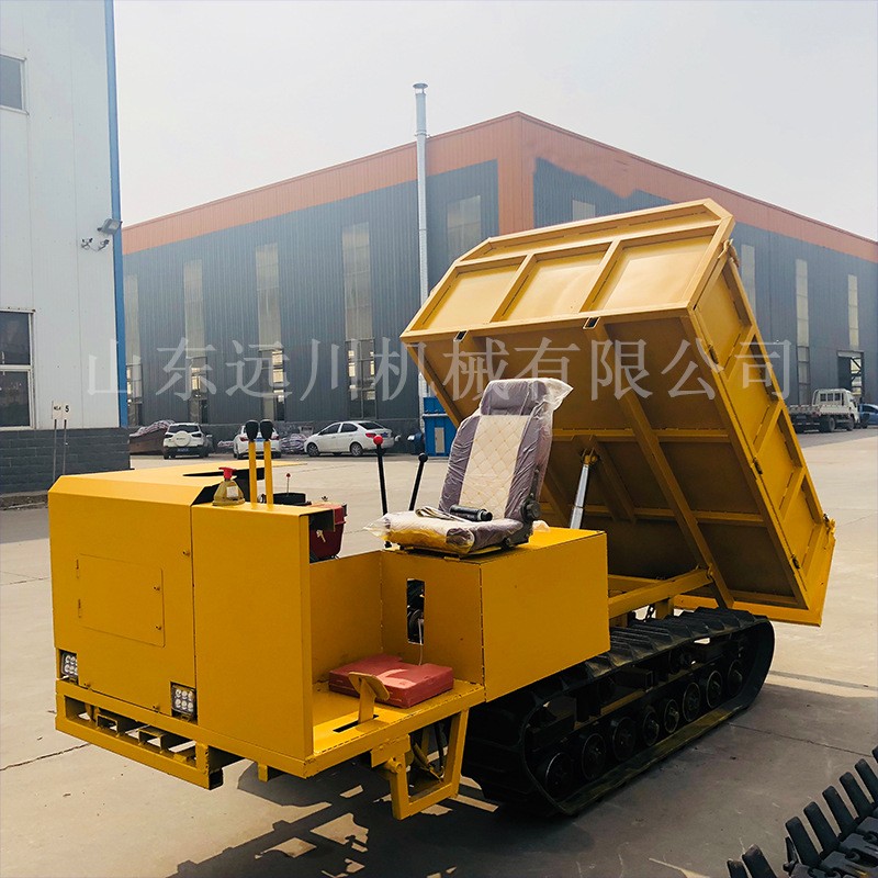 山地丘陵小型履带运输车 水利工程履带运输车橡胶履带农用运输车图3